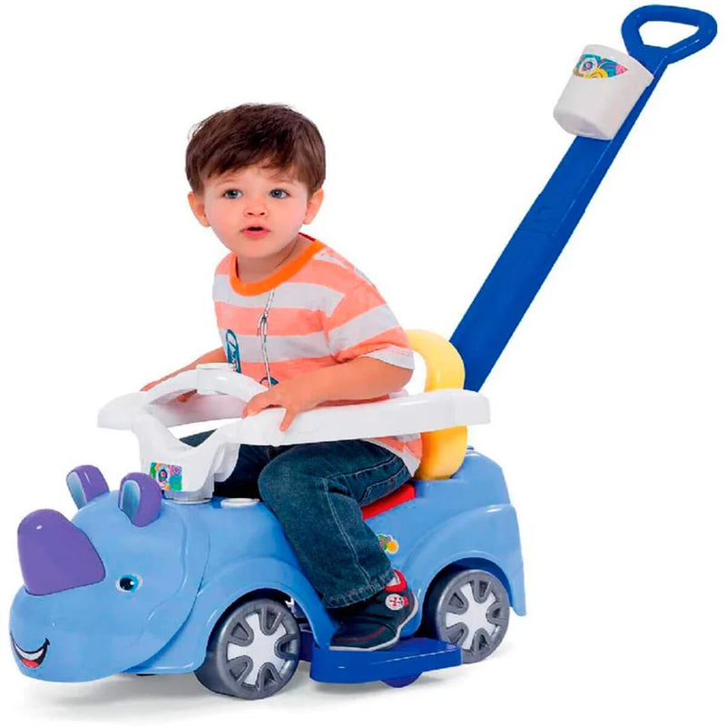 Carrinho de Passeio Infantil Rino Baby Car Menino Mercotoys