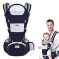 Canguru Para Bebê 0-3 Anos Ergonômico 3 Em 1 Estilo Canguru Frontal Infantil Hipseat