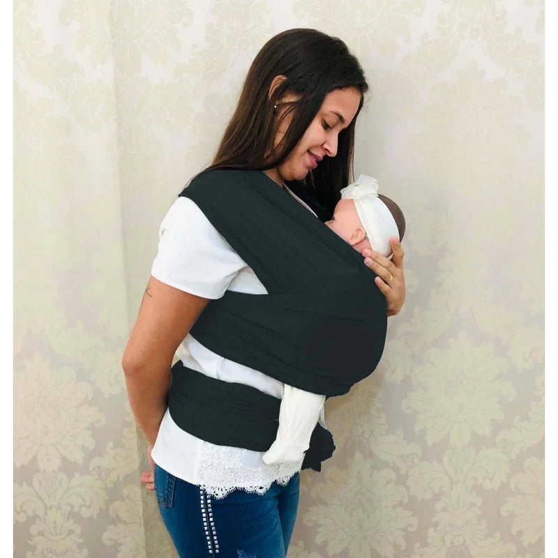 Canguru de Bebê Wrap Sling Malha 5MT - Várias Cores - Tamanho Único