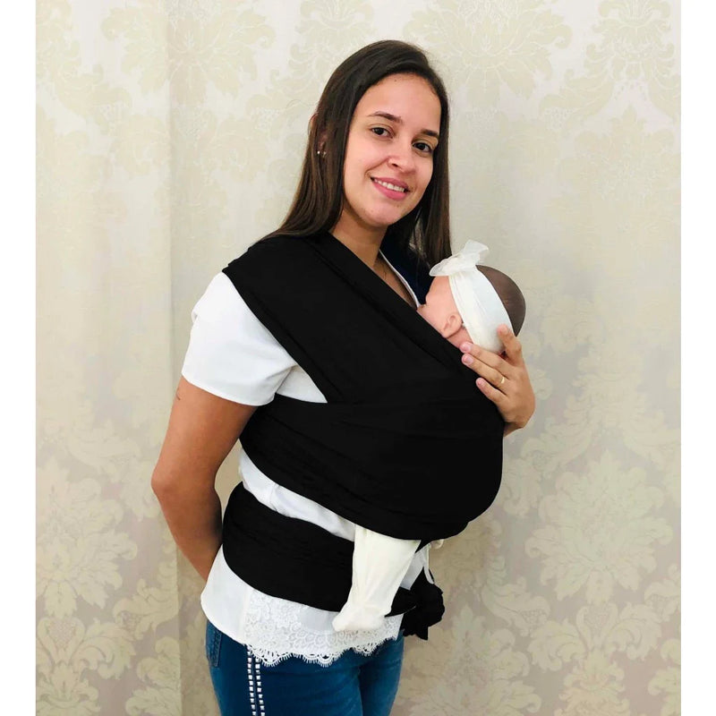 Canguru de Bebê Wrap Sling Malha 5MT - Várias Cores - Tamanho Único