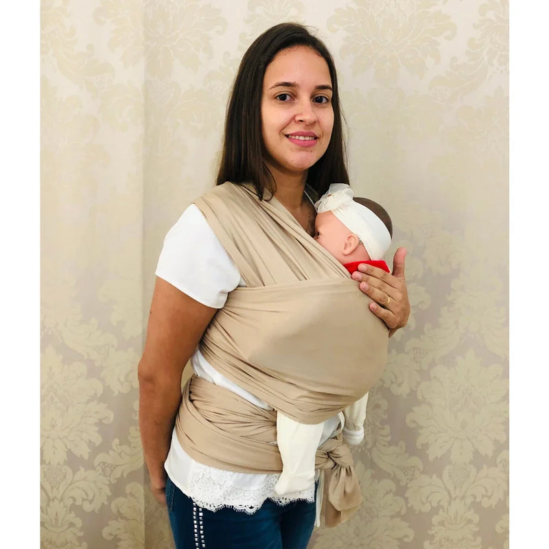 Canguru de Bebê Wrap Sling Malha 5MT - Várias Cores - Tamanho Único