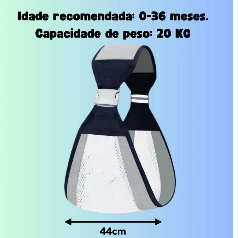 Canguru Bebe Ergonômico Passeio Duas  Posições ErgonomicoCarregador Bebê Mãe