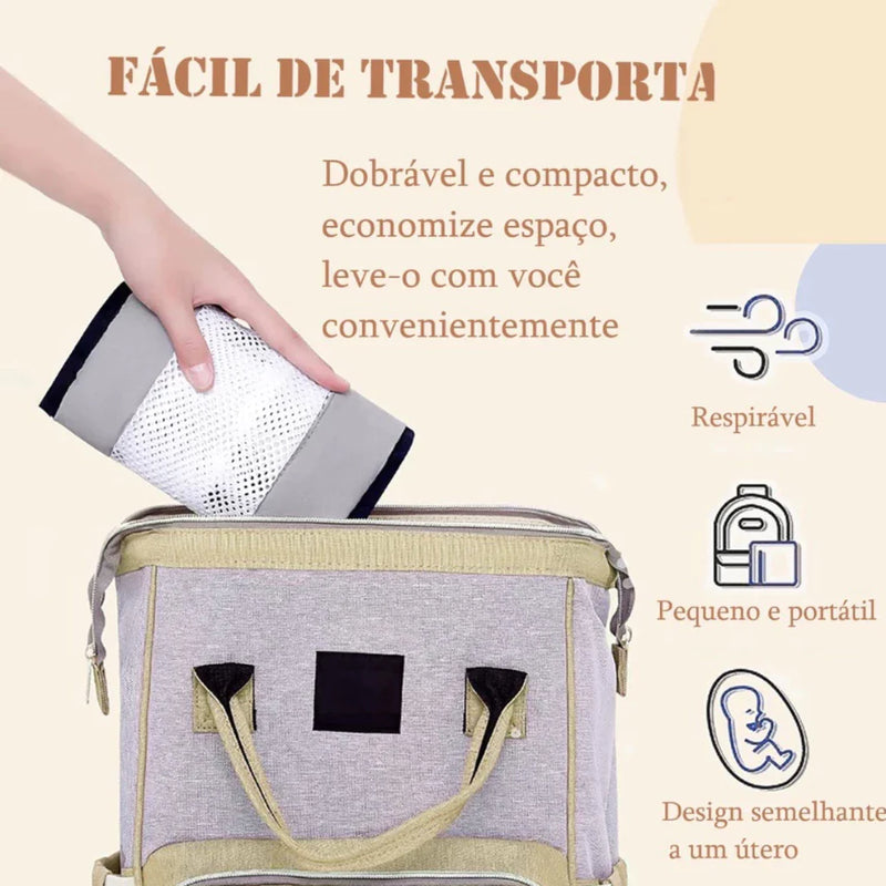 Canguru Bebe Ergonômico Passeio Duas  Posições ErgonomicoCarregador Bebê Mãe