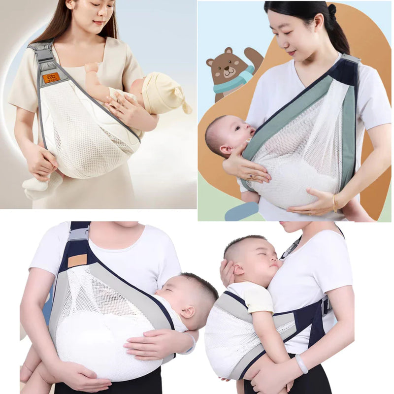 Canguru Bebe Ergonômico Passeio Duas  Posições ErgonomicoCarregador Bebê Mãe