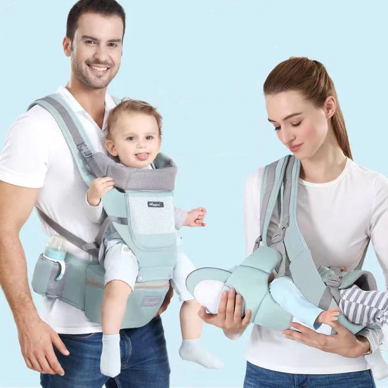 Banco De Cintura Para Bebê Canguru Bebe Passeio Varias Cores Mochila Infantil Hipseat Carrier